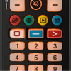 One for All Essential 6-Way Anti Microbial Universal Remote Control - Black - URC3661