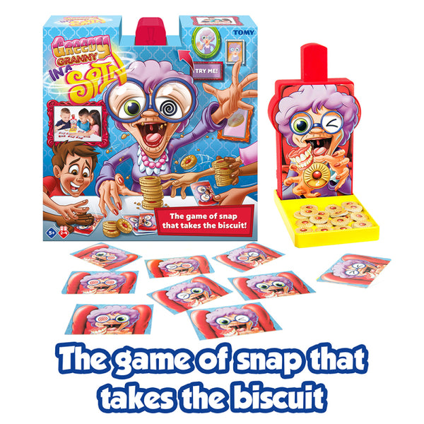 Tomy Greedy Granny in a Spin | Kids Toy Board Game - T73114