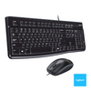 Logitech Desktop MK120 USB Keyboard and Mouse Set – Black – 920-002552