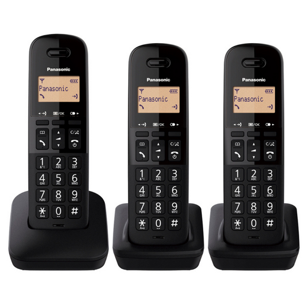 Panasonic KX-TGB613EB Trio Digital Cordless Telephone with Nuisance Call Blocker