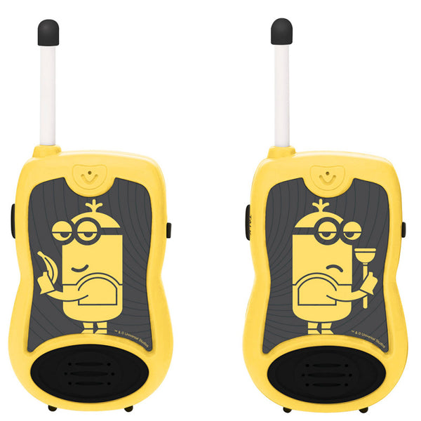 Lexibook Twin Pack Kids Walkie Talkies 100m | Despicable Me, Frozen II, Paw Patrol, Peppa Pig, Toy Story, Spiderman, Mario, Harry Potter - TW12