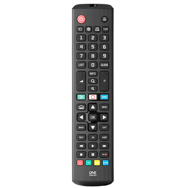 One For All LG TV Replacement Remote Control | Works with All LG TVs - URC4911