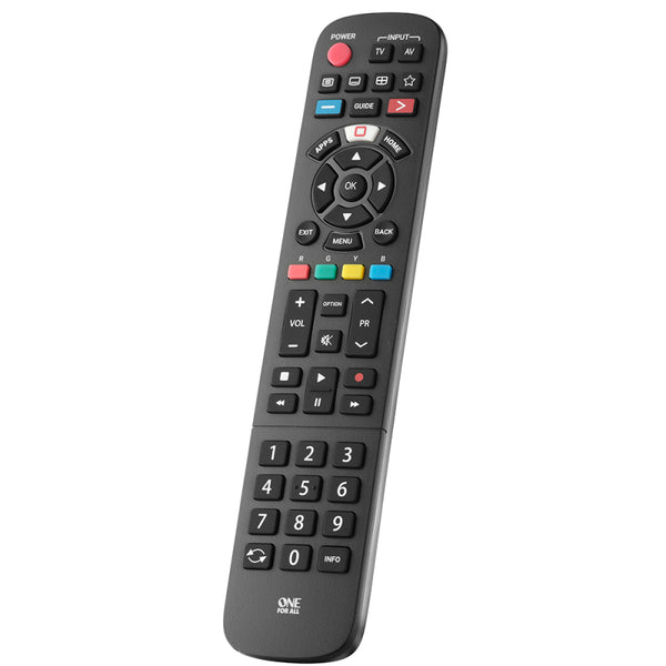 One For All Panasonic TV Replacement Remote Control | Works with All Panasonic TVs - URC4914