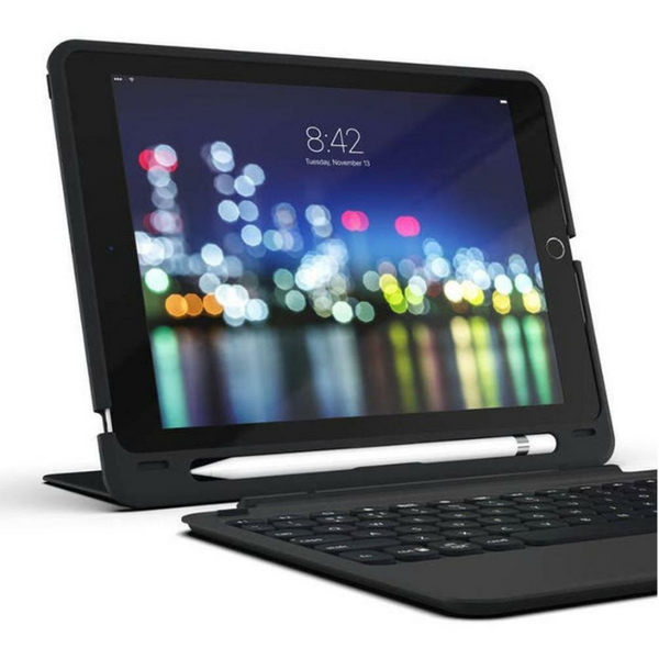 ZAGG Go Slim Book Go Wireless Keyboard Case For Apple iPad 9.7'' - Black - 103302308