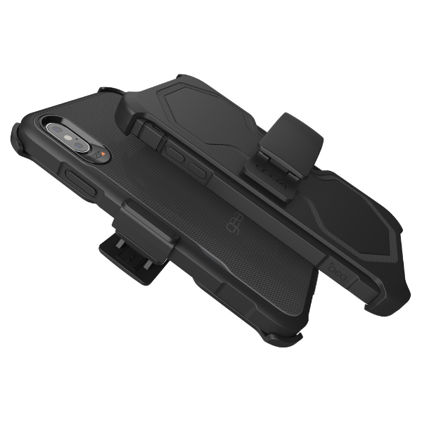 Gear4 Platoon Case with Holster for iPhone XS Max - Black - 34098