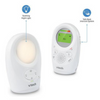 VTech Audio Baby Monitor with Room Temp | Night Light | Lullabies - White - DM1211