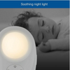 VTech Audio Baby Monitor with Room Temp | Night Light | Lullabies - White - DM1211