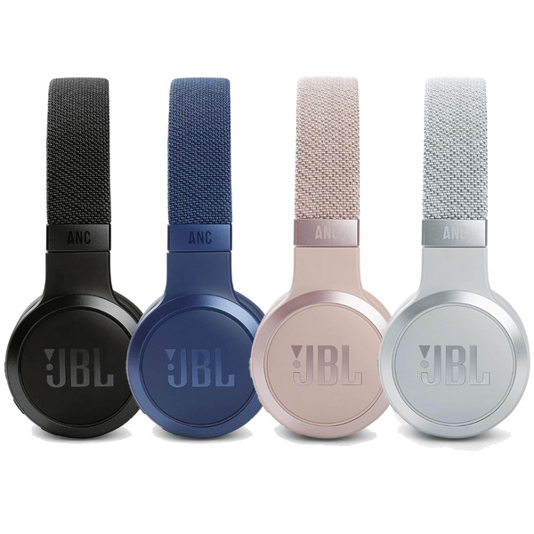 JBL Live 460NC Wireless On-Ear Bluetooth Headphones with Active Noise Cancelling Technology