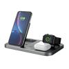 Veho DS7 Qi Wireless Multi-Charging Station | Trio Charging - Grey - VWC-004-DS7