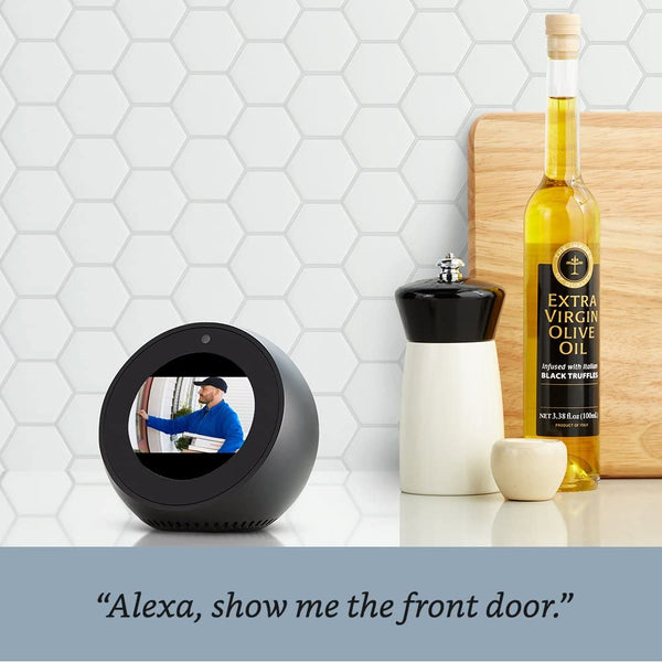 Amazon Echo Spot Compact Smart Speaker with Alexa Smart Assistant & Screen