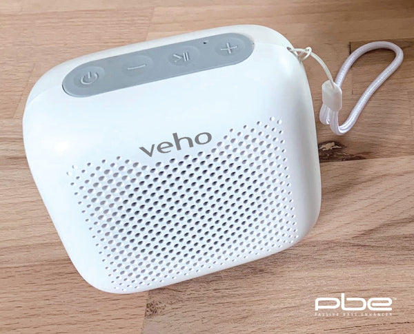 Veho M-Series MZ-4 Wireless Bluetooth Speaker | TWS, 25-Hour Playback - White - VSS-440-MZ4-W