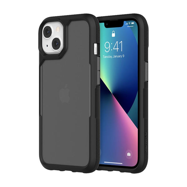 Griffin Survivor Endurance Case for iPhone 13 Mini, 13, 13 Pro or 13 Pro Max - Black/Grey, Steel Blue or Plum