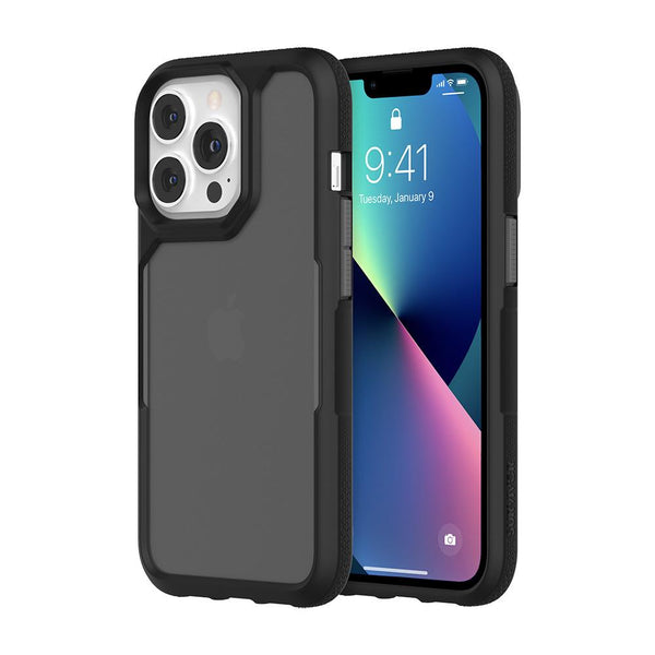 Griffin Survivor Endurance Case for iPhone 13 Mini, 13, 13 Pro or 13 Pro Max - Black/Grey, Steel Blue or Plum