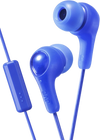 JVC Gumy Plus In Ear Headphones with Mic & Remote - Black, Blue, Pink or White - HAFX7M