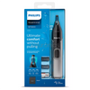 Philips Nose, Ear and Eyebrow Hair Trimmer with Protective Guard System | Battery Operated - NT3650/16