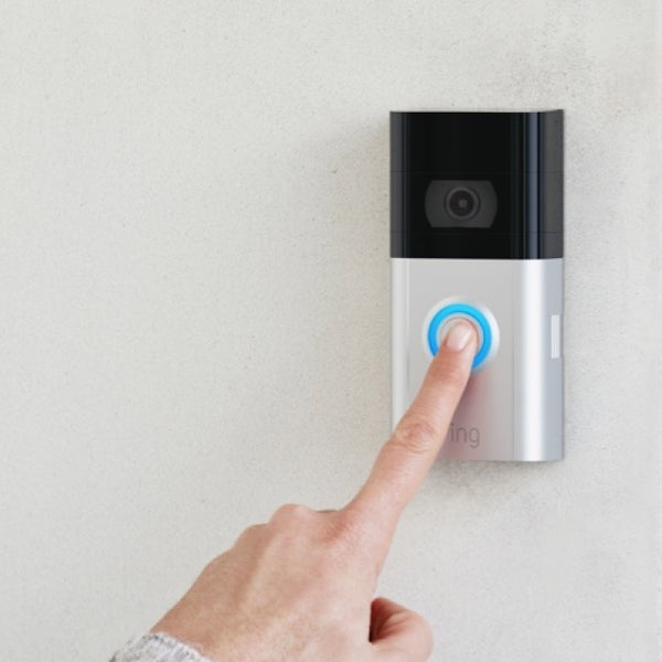 Ring Video Doorbell 3 | 1080p HD Video & Improved Motion Detection - Satin Nickel - B084B3WQZG [Open Box]