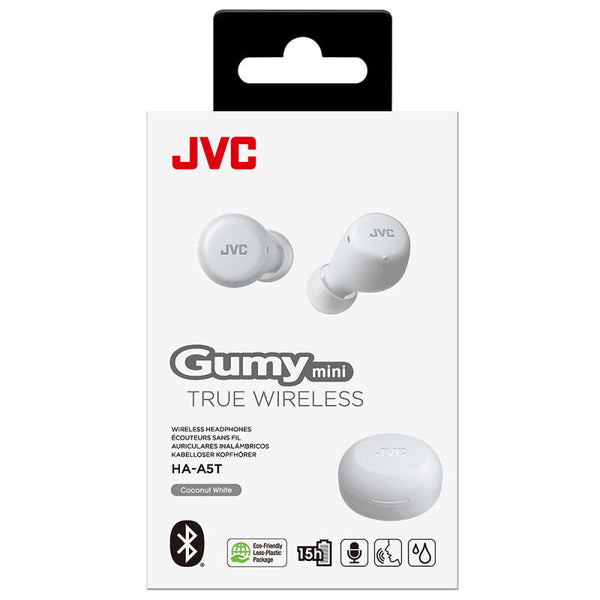JVC HA-A5T Gumy Mini True Wireless Earbuds with Microphone
