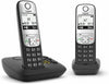 Gigaset A690A Cordless DECT Home Telephone with Answering Machine - Single, Duo or Trio