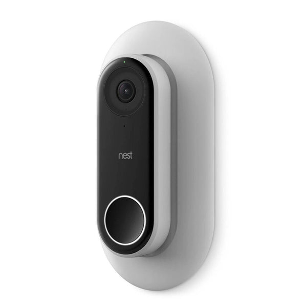 Google Nest Hello Video Doorbell Camera Wired with Night Vision, 160° View - NC5100GB (Refurbished)