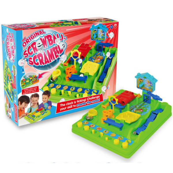 Tomy Original Screwball Scramble Game | Fun Family Childrens Activity Board Game | Age 5+ - T7070