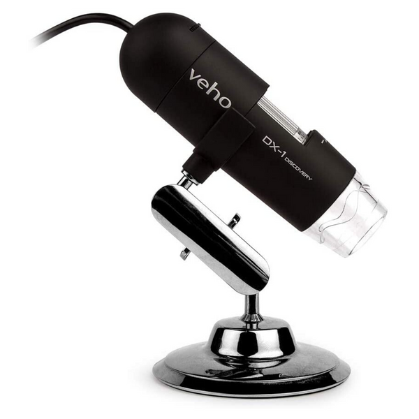 Veho Discovery DX-1 USB 2MP Microscope | 200x Magnification - VMS-006-DX1