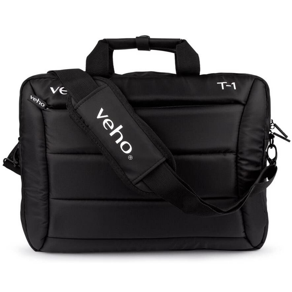 Veho T-1 Laptop Bag with Shoulder Strap for 15.6" Laptops & Notebooks | 10.1" Tablets - VNB-003-T1